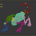 Game Movie Character Design With Orange Pumpkin Body Green Vine Tentacles And Sharp Claws