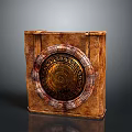 Medieval Shield Ancient Shield Defensive Weapon Ancient Shield Iron Shield Protective Shield Wooden Shield 3d model