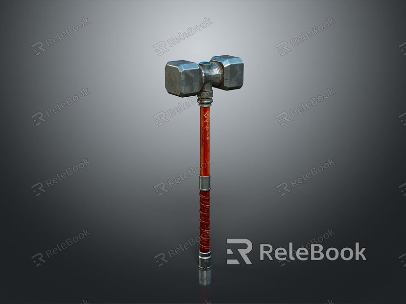 Hammer Hammer Hammer Hammer Hammer Tools Hardware Tools Processing Tools Realistic model