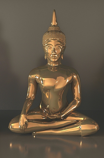 Thailand Eight-faced Buddha 3d model