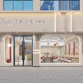 Modern Beauty Hair Salon Spa Interior Design With Skin Care Styling Services And Elegant Decor