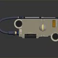 detector mine detector metal detector sci-fi detector futuristic detector concept detector 3d model
