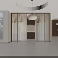 Modern Living Room Interior With Cozy Sofa Built in Bookshelves and Large Windows