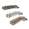 Miloti Minotti Multiplayer Sofa Collection 3d model