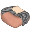 Modern Lazy Sofa 3d model