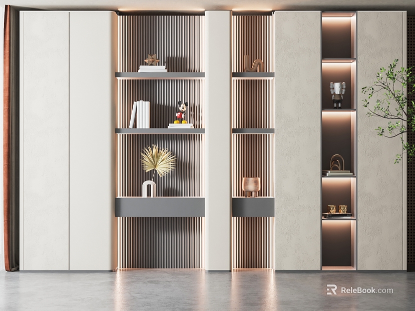 Modern Decorative Cabinet texture