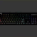 RGB Backlit Mechanical Gaming Keyboard With Customizable LED Lights And Ergonomic Design