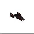 Red Cosmic Spaceship Featuring Futuristic Design And Detailed Structure For Space Exploration