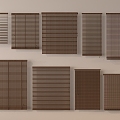 new chinese venetian blinds roller blinds blinds blinds 3d model