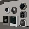 Modern Washing Machines with Wall Mounted and Floor Standing Designs in Contemporary Home Interior