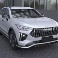 Modern White TAIYUAN SUV With Sleek Body Design LED Headlights And Black Wheels