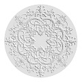 European-style lamp panel gypsum component carved 3d model