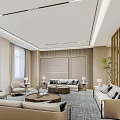 VIP Reception Room Reception Room 3d model