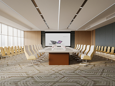 Modern Conference Room Conference Hall model