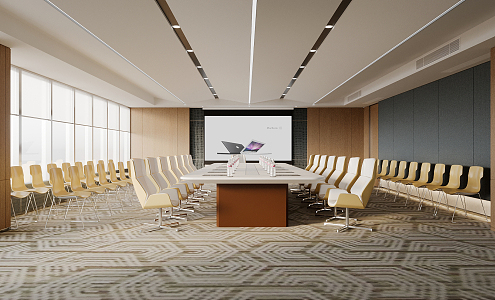 Modern Conference Room Conference Hall 3d model