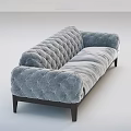 Double sofa 3d model