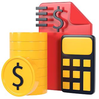 Modern Gold Coin Currency Computer Cartoon Gold Coin 3d model