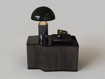 Modern Bedside Table Modern Cabinet Bedside Cabinet Storage Cabinet Home Furniture Table Lamps Electric Light Bucket Cabinet 3d model