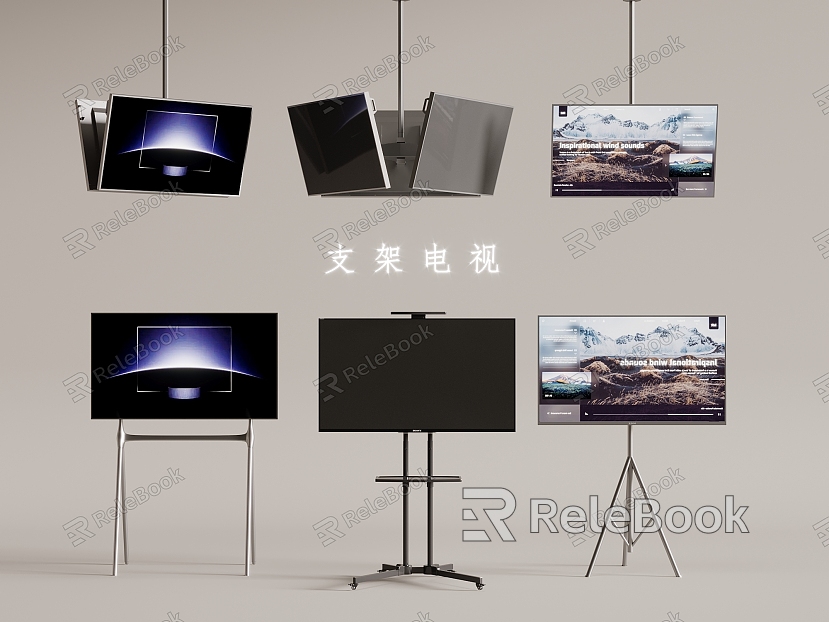 Bracket TV Hanging TV Display model