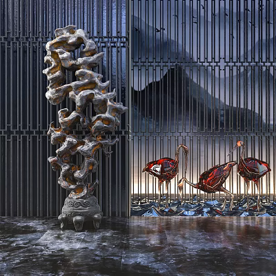 New Chinese ornaments 3d model