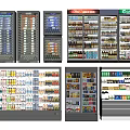 Commercial Refrigerators and Freezers for Beverage and Food Display in Retail Stores