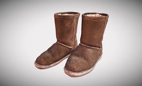 Modern Boots 3d model