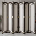 Screen partition 3d model