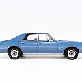 American Classical Car 3d model