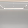 Modern Ceiling Honeycomb Large Panel Ceiling Linear Yuba Kitchen Ceiling Integrated Ceiling 3d model