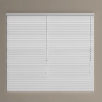 modern curtain venetian blinds 3d model