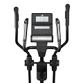 Adidas Sports Equipment Elliptical Trainer featuring Black Design Red Accents and Ergonomic Handles