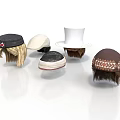 Various Stylish Hats With Different Colors And Decorative Details For Daily Use