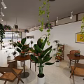 Nordic Milk Tea Shop 3d model