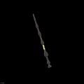 Intricate Handcrafted Magic Wand With Detailed Carvings And Decorative Design Elements