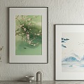 New Chinese Decorative Painting 3d model