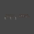 Railway package 3d model