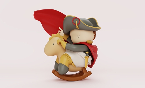 Modern Toy Napoleon Crossover the Alps 3d model