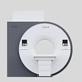 Canon Aquilion CT Scanner Medical Equipment With Circular Aperture And Patient Table