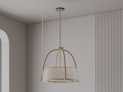 Modern chandelier 3d model