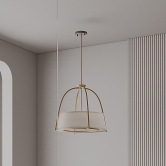 Modern chandelier 3d model