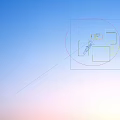 Modern Multistory School Building With White Red Exterior Large Windows And Lawn Under Blue Sky