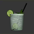 Realistic Cup Container 3d model