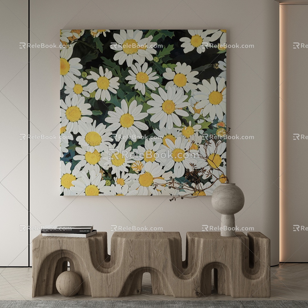 decorative painting 3d model