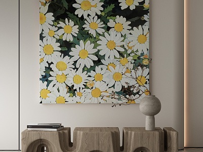 decorative painting 3d model