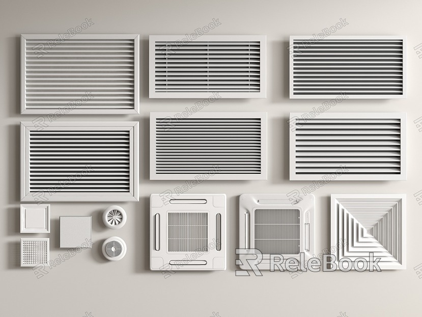 Air conditioning outlet hundred pages model