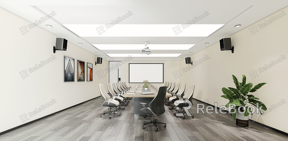 Modern Meeting Room Office model