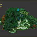 Clothing Realistic Model Cartoon Model 3d model