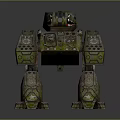 Mech Warrior Mech Soldier Machine Battlearm Mechanical Battlearm Machine Fighter Robot 3d model