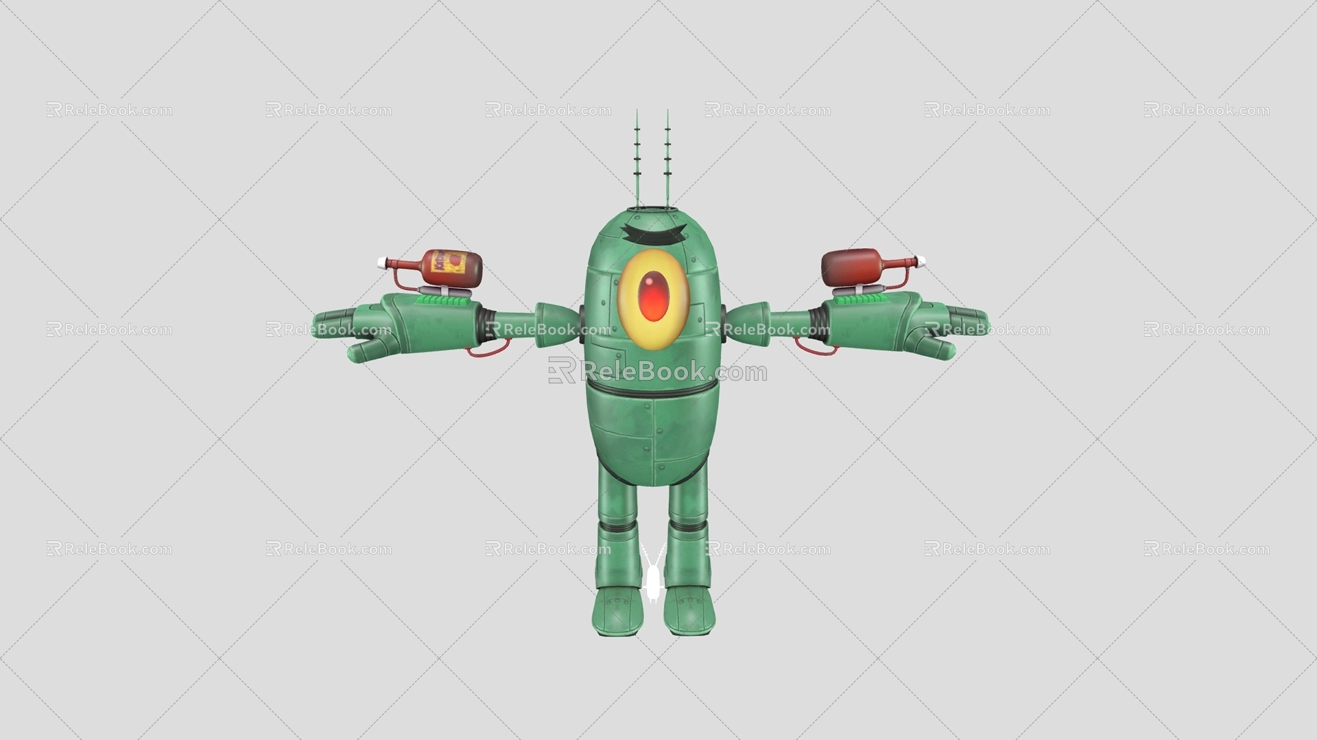 mechanical plankton 3d model