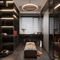 Modern Cloakroom 3d model